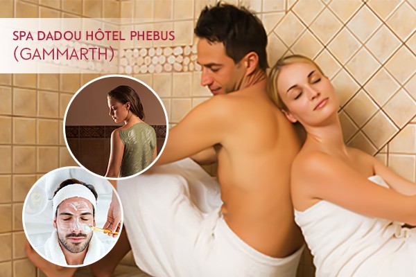 Hammam ( 30min) + Gommage + Enveloppement argile et savon noir + Massage relaxant corps complet + Piscine