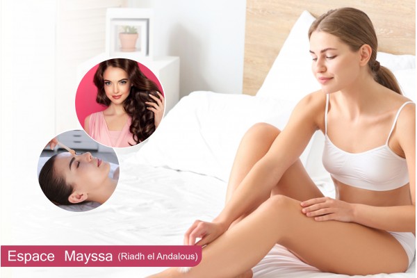 Epilation visage + Epilation Sourcils+Epilation jambes +Epilation Bras+Epilation Aisselles+Brushing