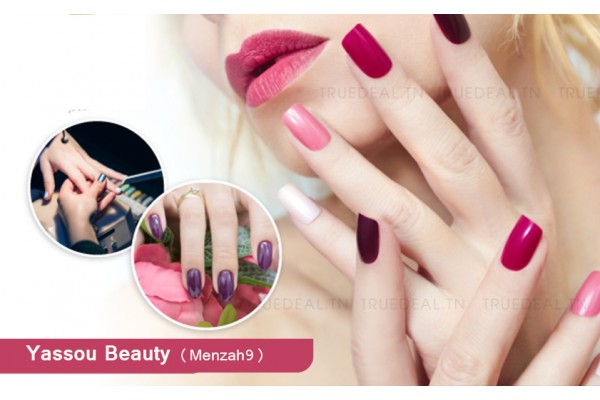 Gel+Capsules+Pose vernis permanent +Brushing