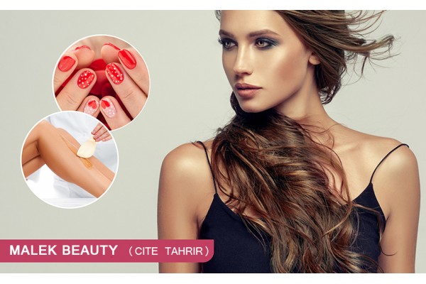 Coloration+Coupe+Brushing+Epilation visage+Sourcils+Jambes+Bras+Aisselles+Pose vernis