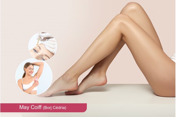 Epilation jambes + Bras + Aisselles + Visage +Sourcils+Brushing