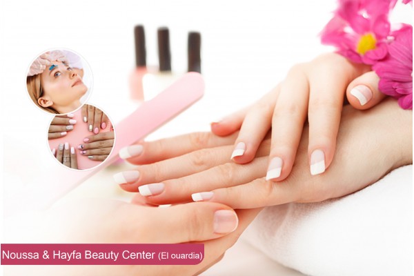 Faux ongles (Capsule) + Gel + Pose vernis permanent+Soin des mains+Design+Epilation visage,sourcils+Brushing