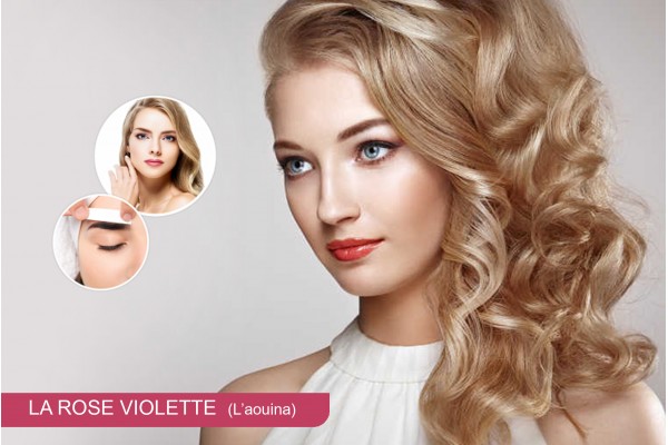 Coloration + Mèches +Brushing+ Epilation visage+Epilation sourcils +Pose vernis permanent