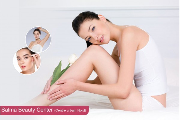 Epilation Corps Complet + Epilation Maillot Intégrale + Epilation Visage + Epilation Sourcils