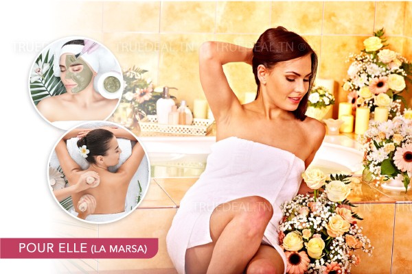 Hammam+Gommage+Enveloppement +Masque De Visage+Massage Relaxant Cabine (20 min)+ Brushing