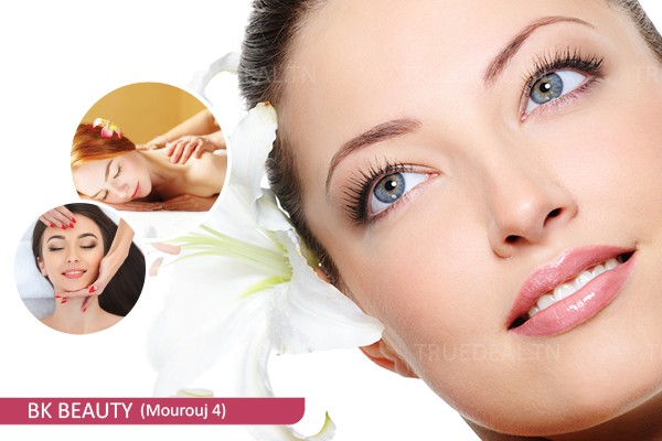 Soin de Visage + Massage Anti-Relâchement (15 min) + Massage Relaxant (20 min) + Brushing