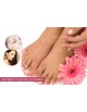 Soin des mains+Soin des pieds+2 poses vernis permanent+Epilation visage+ Epilation Sourcils+Brushing