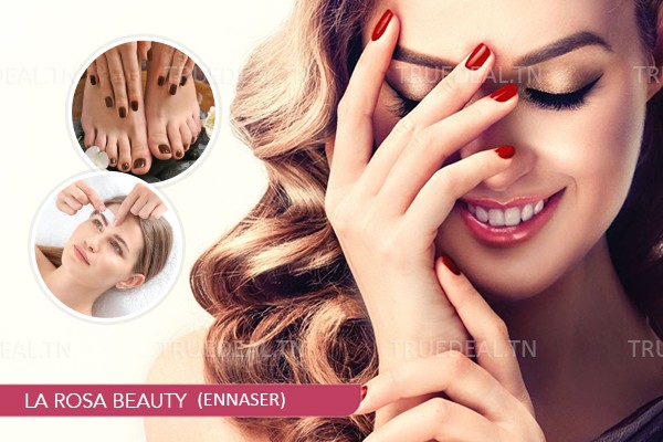 Epilation Visage+ Epilation Sourcils+ Coupe+Brushing+ 2 Poses vernis permanent