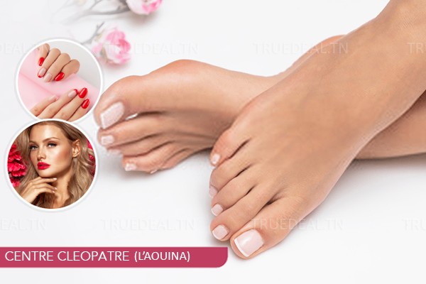 Soin des Mains + Soin des Pieds + 2 Poses Vernis Permanent + Epilation Visage + Epilation Sourcils +Brushing