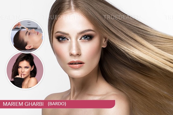 Protéine+Coloration+Coupe+Brushing+Epilation Visage +Epilation Sourcils