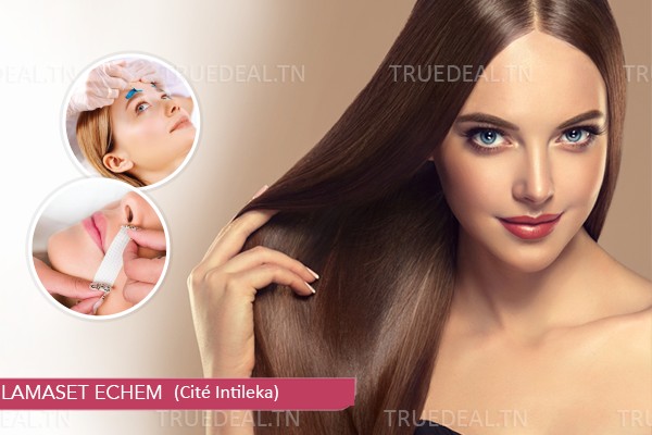 Protéine +Coupe +Brushing +Epilation Lèvre Supérieure +Epilation sourcils