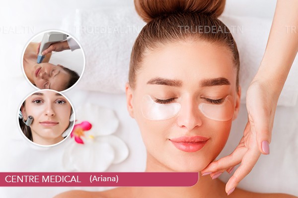 Hydrafacial+Soin Contour des yeux+Ultrason Scrubber+Radiofréquence+Mésothérapie+Ledthérapie+Bioéléctrique ( Lifting visage)