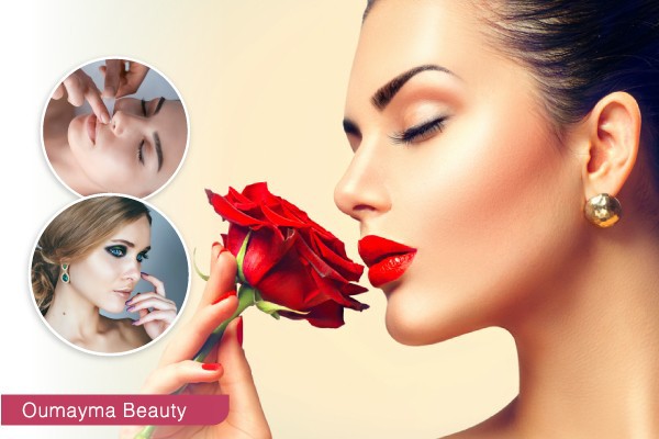 Maquillage + Brushing artistique ou pose foulard +Epilation sourcils+ lèvre supérieur